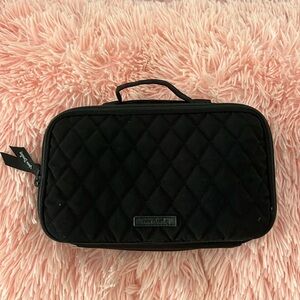 vera bradley large blush & brush cosmetic case